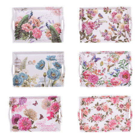 Plateau à anses Romance 47 x 32cm