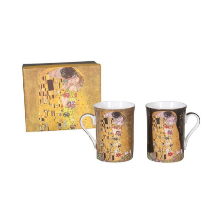 Coffret 2 Mugs 300mL "Le Baiser" - Klimt