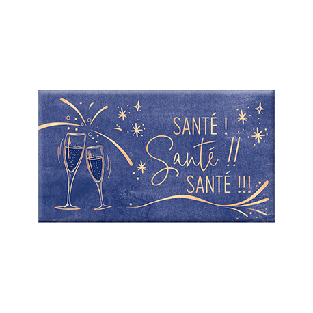 Tablette Chocolat Noir 40g "Santé!!"