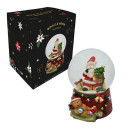 Boule à Neige Musicale 10cm Noël