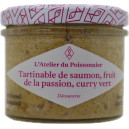 Tartinable Saumon Passion Curry Vert 90g