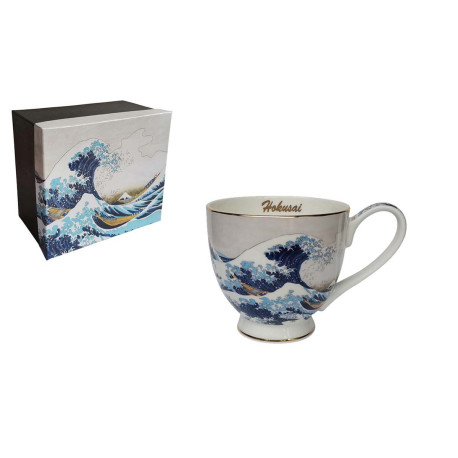 Coffret Déjeuner 500mL "La Vague" de Hokusai