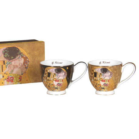 Coffret 2 Déjeuners 500mL "Le Baiser" de Klimt