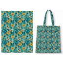 Tote Bag Jardin Secret (Bleu/Jaune)