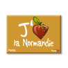 Magnet J'aime la Normandie (pomme)