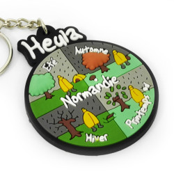 Porte-clé plat 4 Saisons