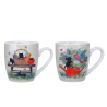 Duo Mini Mug Bug Art Chaton Pic Nic/Arrosoir