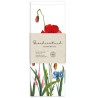 Torchon 100% Coton "Prairie Coquelicots"