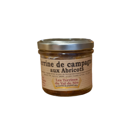 Terrine de Campagne aux abricots - bocal de 90g