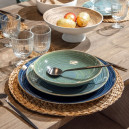 Assiette Plate Moon Lagon 27cm