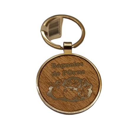 Porte Clé Bagnoles Bois Naturel