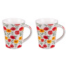 Coffret 2 Mugs Coquelicot 39cL