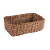 Panier rectangulaire en jonc de mer 30cm