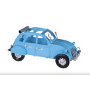 Support bouteille 2CV Bleu