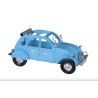 Support bouteille 2CV Bleu