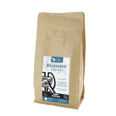 Café Ristretto grains - Sachet Vrac 250g
