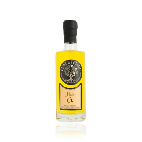 Huile aromatisée à l'ail - 25cL