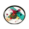 Plateau Rond Encerclés Kandinsky