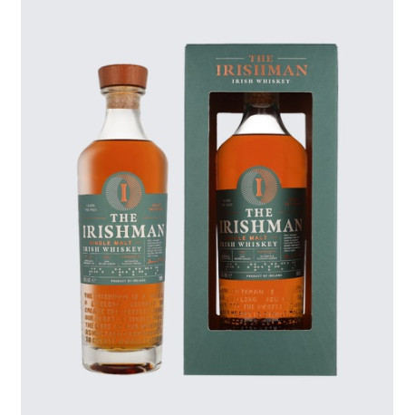 Whisky - The Irishman Single Malt - Bouteille de 70cL