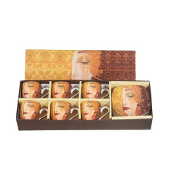 Coffret 6 tasses +...