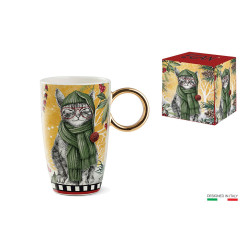 Mug Chat de Noël 440mL