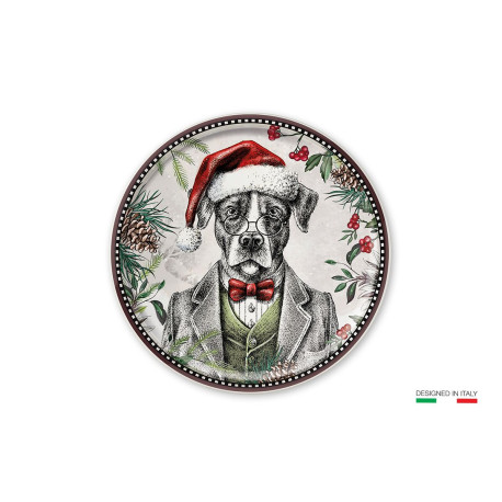 Plat Chien de Noël