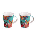 Coffret 2 Mugs Rosella 39cL