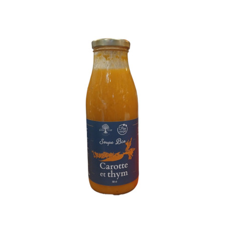 Soupe Carotte et Thym Bio - 50cL