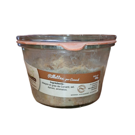 Rillettes de canard - Pot de 180g