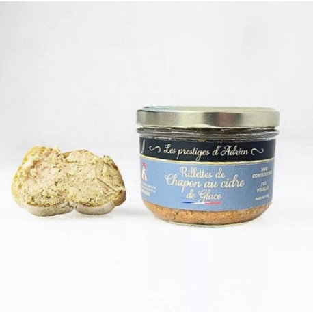 Rillettes de Chapon au Cidre de Glace - 180g