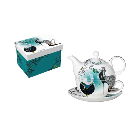 Célibataire 300mL "Sakura Bleu-Catitudes" de M. Robertson