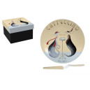 Plat à gâteau + pelle Cattuccino Catitudes de M. Robertson