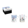 Coffret 2 Mugs 300mL Love Duo Catitudes de M.Robertson