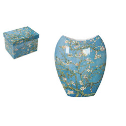 Vase Bleu "Les Amandiers"...