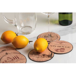 Dessous de Verre Vignobles