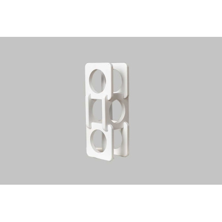 Porte-Bouteilles 3 Bouteilles Blanc