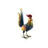 Coq Métal GM Gris/Orange Histoire de Fer